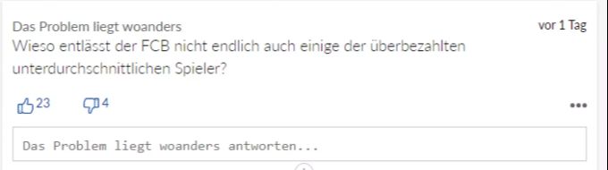 FCB Kommentare
