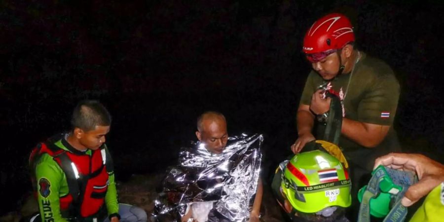 Rettungseinsatz in der Phra Sai Ngam-Höhle