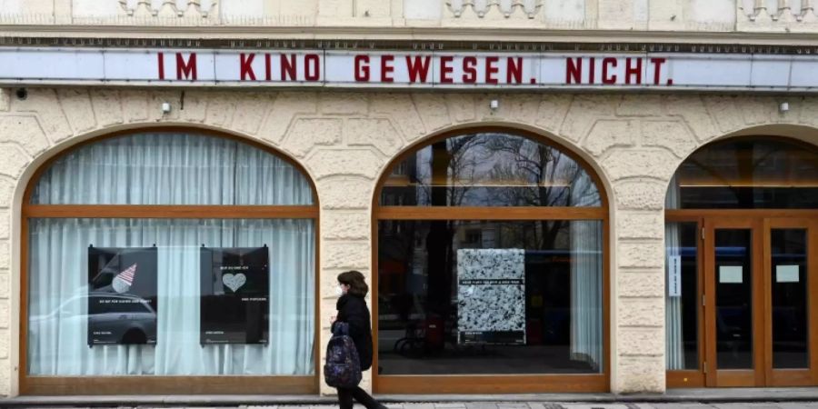 Geschlossenes Kino in München