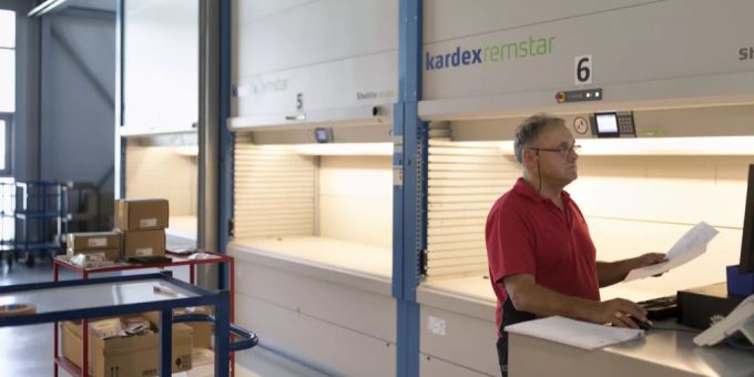 Kardex versucht die Corona-Krise zu überwinden. (Archivbild) Kardex