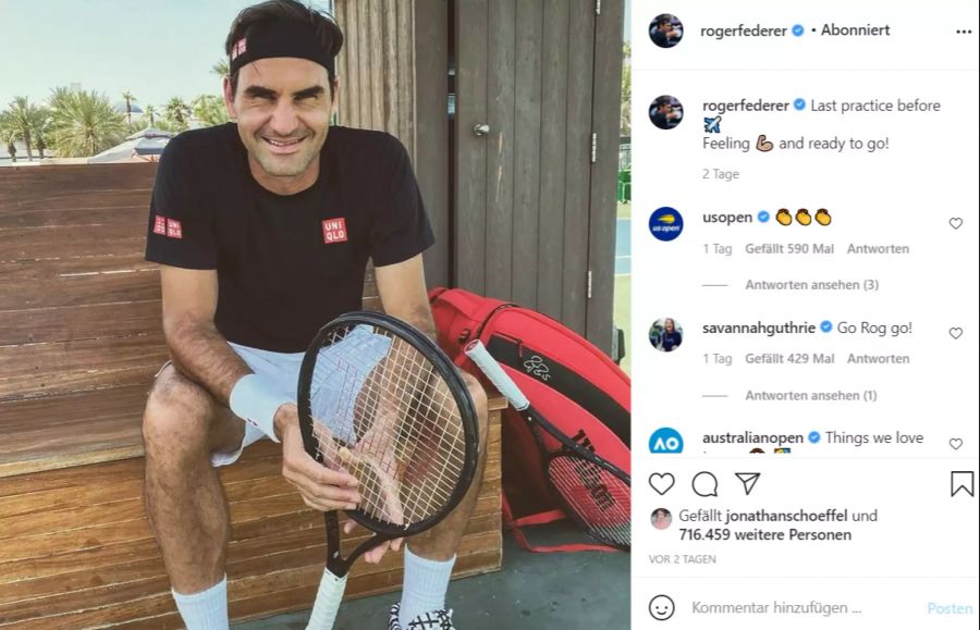 Roger Federer spielt in Doha sein erstes Turnier nach 400 Tagen Pause.