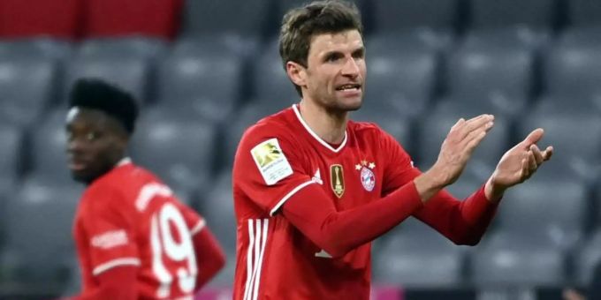 Thomas Müller steht einer Rückkehr in die deutsche Fussball-Nationalmannschaft aufgeschlossen gegenüber. Foto: Sven Hoppe/dpa-POOL/dpa Thomas Müller steht einer Rückkehr in die deutsche Fussball-Nationalmannschaft aufgeschlossen gegenüber. Foto: Sven Hoppe/dpa-POOL/dpa