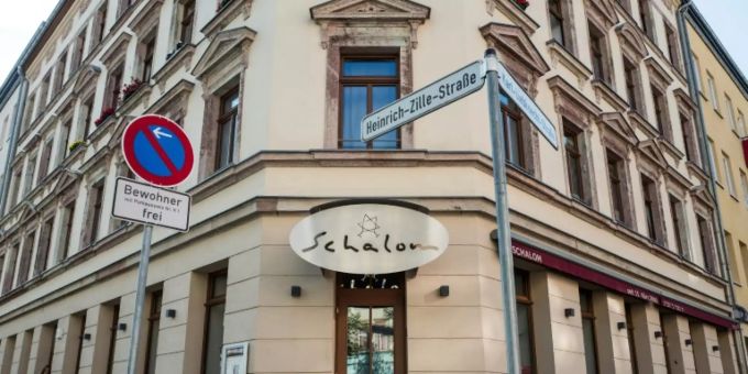 Das Restaurant «Schalom» in Chemnitz wurd 2018 angegriffen. Das Restaurant «Schalom» in Chemnitz wurd 2018 angegriffen.