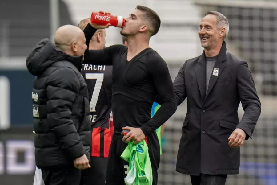 Adi Hütter verlässt die Eintracht nach drei Jahren.