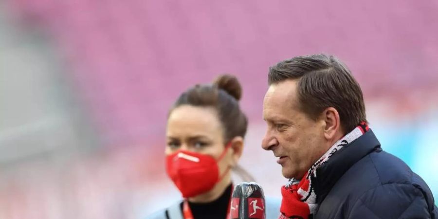 Lässt kein gutes Wort am DFB: Köln-Sportchef Horst Heldt. Foto: Rolf Vennenbernd/dpa Pool/dpa