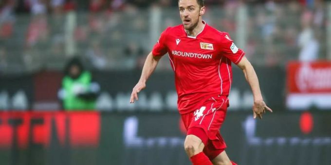 Fühlt sich bei Union Berlin wohl: Routinier Christian Gentner. Foto: Andreas Gora/dpa Fühlt sich bei Union Berlin wohl: Routinier Christian Gentner. Foto: Andreas Gora/dpa