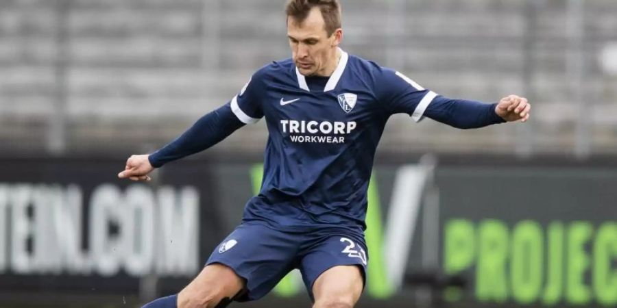 Robert Tesche hat seinen Vertrag beim VfL Bochum um ein Jahr verlängert. Foto: Tom Weller/dpa