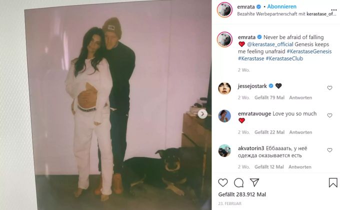 Emily Ratajkowski und ihr Ehemann Sebastian Bear-McClard wurden Eltern. Emily Ratajkowski