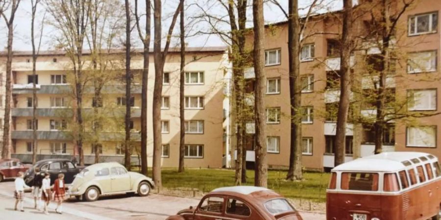 Die Waldsiedlung Steimker Berg wurde in den 50-er Jahren für Mitarbeiter von Volkswagen erbaut. Nun sollen wieder neue Werkswohnungen entstehen. Foto: -/VW/dpa