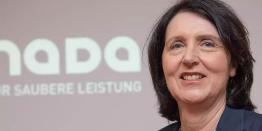 Befürworterin einer Kronzeugenregelung im Anti-Doping-Gesetz: NADA-Chefin Andrea Gotzmann. Foto: Jörg Carstensen/dpa