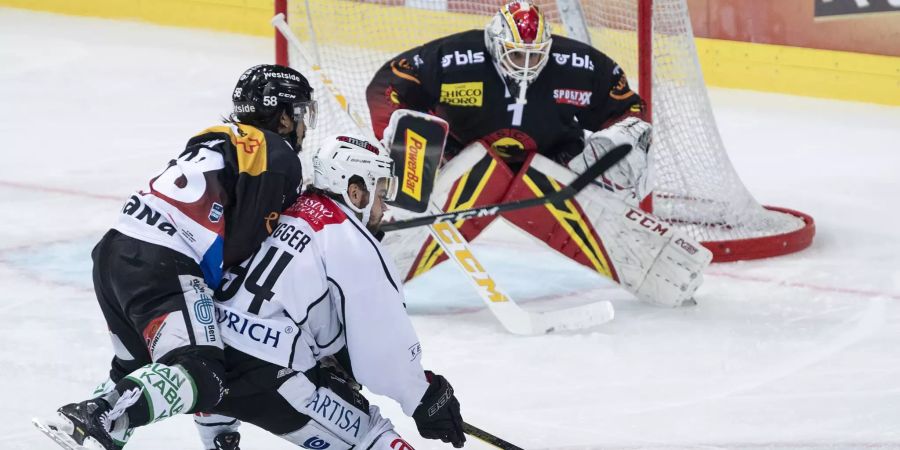 EISHOCKEY, HOCKEY SUR GLACE, NATIONAL LEAGUE, MEISTERSCHAFT, QUALIFIKATION, SAISON 2019/20, SC BERN, SCB, HC LUGANO, HCL,