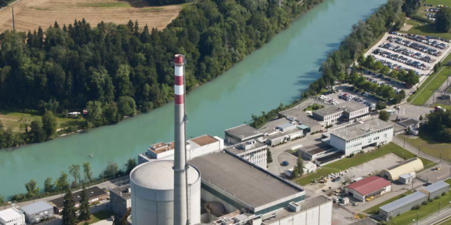 Das Atomkraftwerk Mühleberg an der Aare bei Bern (Archivbild).