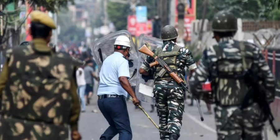 Proteste gegen Staatsbürgerschaftsgesetz in Indien