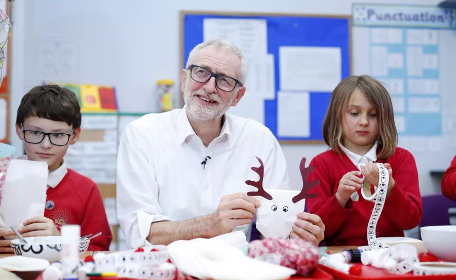 Labour leader Corbyn campaigns