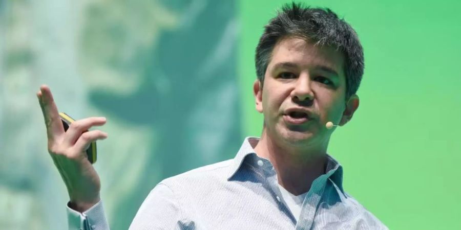 Hatte Uber 2009 mitgegründet und war als Firmenchef zunächst erfolgreich, am Ende aber sehr umstritten: Travis Kalanick. Foto: Britta Pedersen/dpa/Archiv