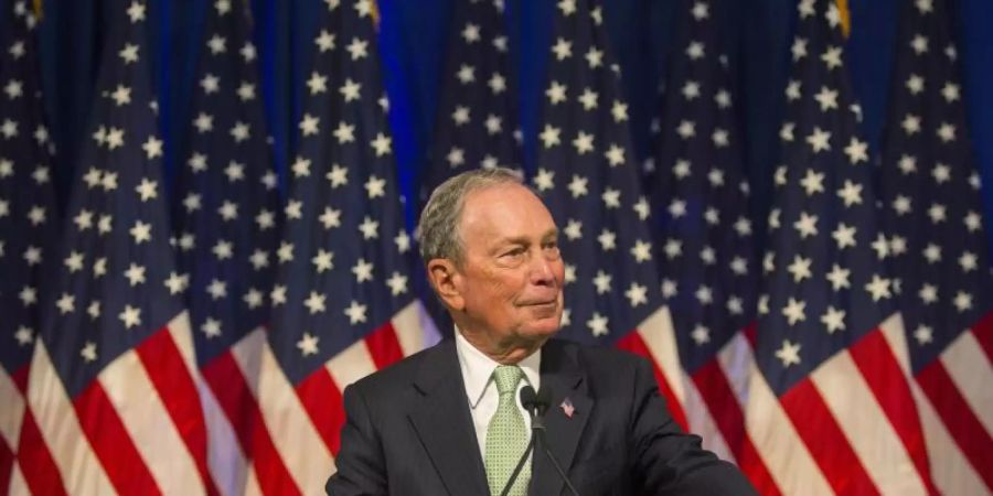 Für die Präsidentschaftskampagne des US-Milliardärs Michael Bloomberg sind Gefängnisinsassen eingesetzt worden. Foto: Bill Tiernan/AP/dpa