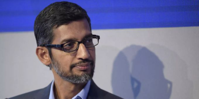 Sundar Pichai wird neuer Alphabet-Chef. sundar pichai alphabet inc.