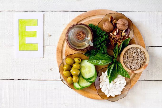 Nahrungsmittel mit Vitamin E. Vitamin E Lieferanten