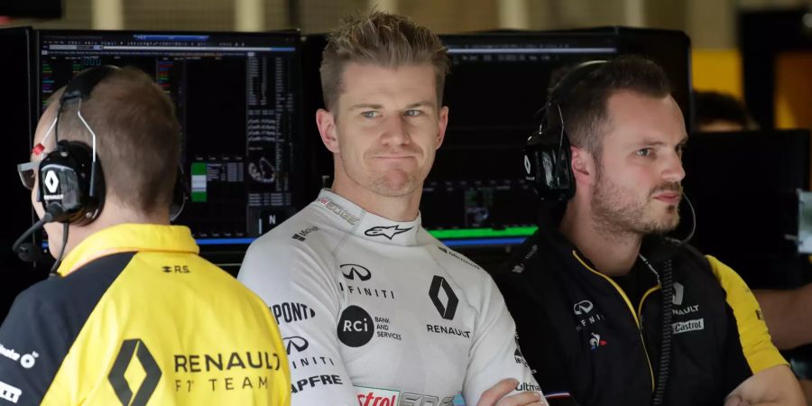 Nico Hülkenberg im Einsatz für das Renault-Formel-1-Team im Jahr 2019.