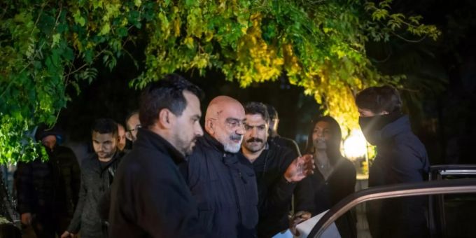 Ahmet Altan bei seiner Verhaftung im November. Ahmet Altan