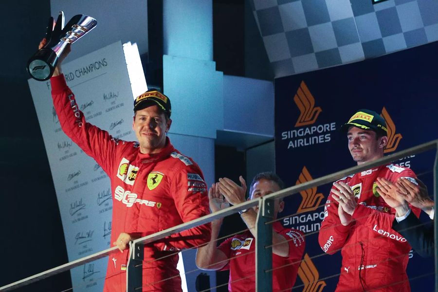 Sebastian Vettel Singapur