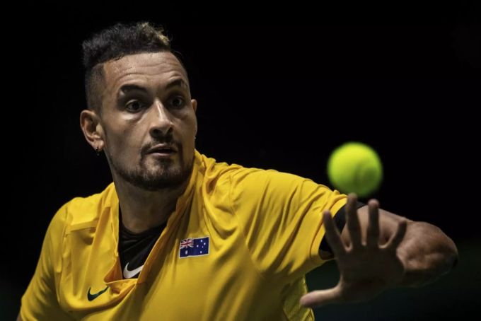 Auch Tennis-Badboy Nick Kyrgios setzt sich für die Opfer in Australien ein. Nick Kyrgios