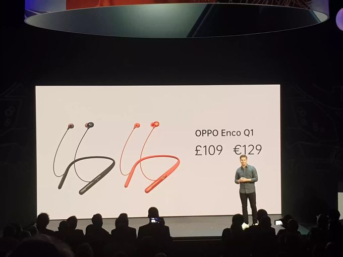 Die Kopfhörer kommen mit aktiver Geräuschuntertrückung. OPPO Kopfhörer
