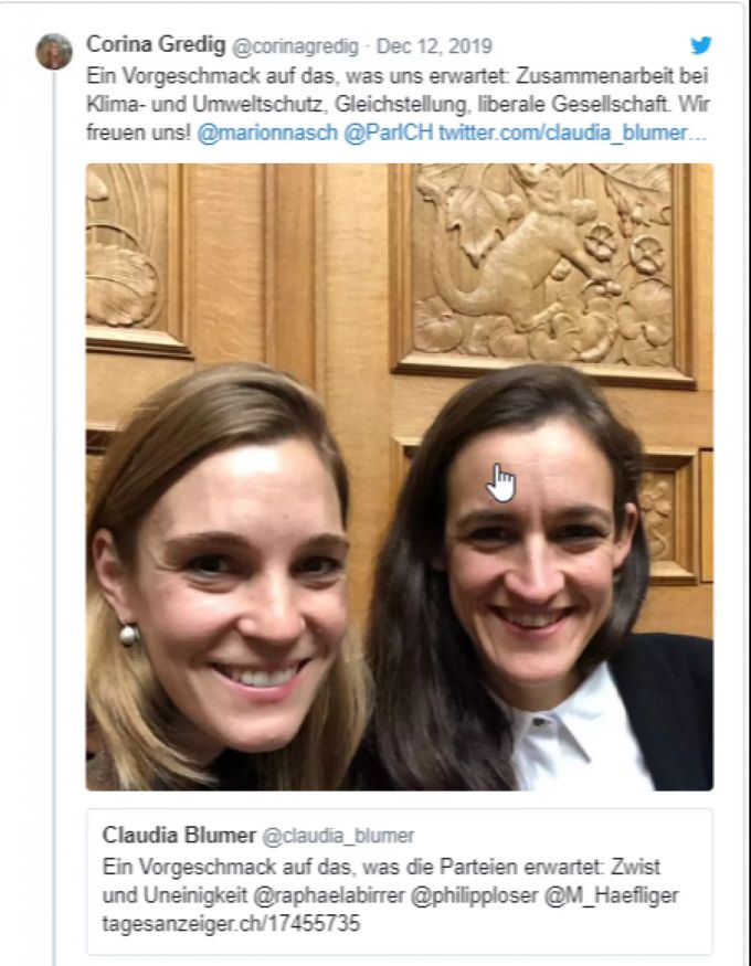 Die beiden Zürcher Nationalrätinnen Corina Gredig (GLP) und Marionna Schlatter (Grüne). Grüne GLP