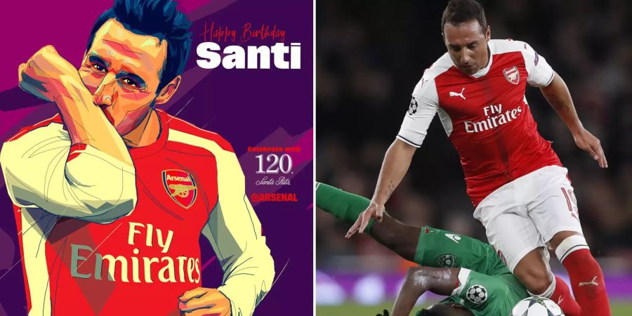 Santi Cazorla FC Arsenal