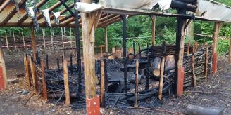 Alpnach - Vandalismus im Waldkindergarten in Alpnach