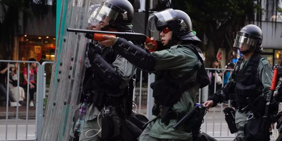 Proteste in Hongkong