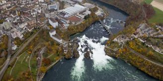 Im Zürcher Parlament - Idee für Rheinfall-Kraftwerk kommt schlecht an
