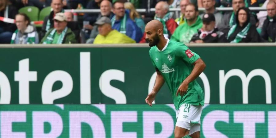 Werders Ömer Toprak steht nach seiner Verletzung vor dem Comeback. Foto: Carmen Jaspersen/dpa