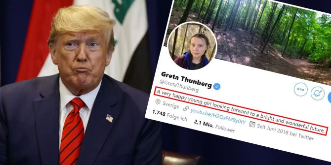 Donald Trump Greta Thunberg