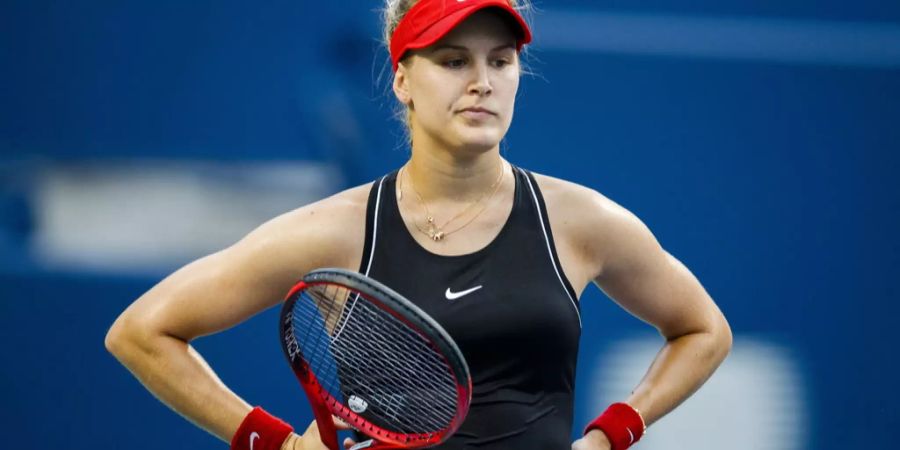 Eugenie Bouchard am WTA-Turnier von Toronto.