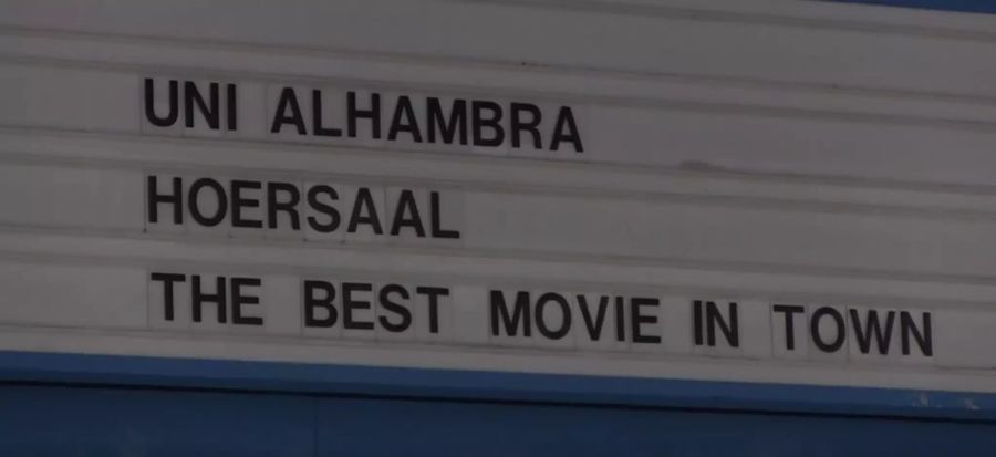 Alhambra Kino Vorlesung