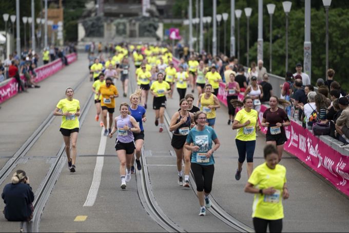 Der Event ist der grösste Breitensportanlass der Schweiz für Frauen. bern frauenlauf