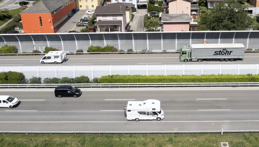 Eine Herausforderung für die Fahrer stellen Camper dar, die oft schlecht fahren. (Symbolbild)