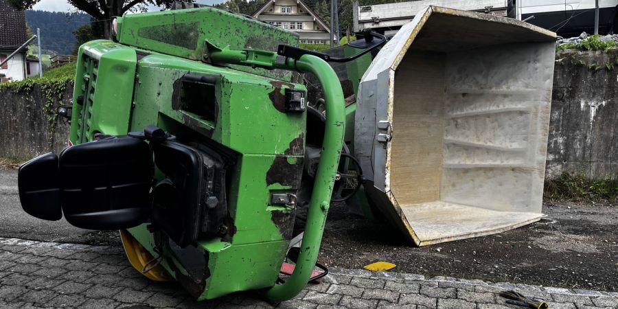 Dumper Unfall