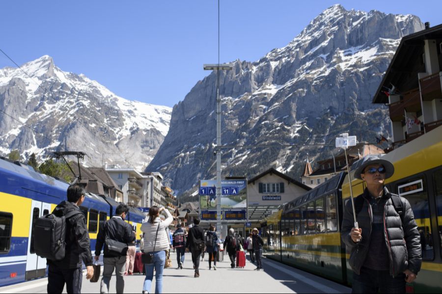 Das 4300-Einwohner-Dorf Grindelwald beherbergt im Schnitt 4000 Gäste pro Nacht.