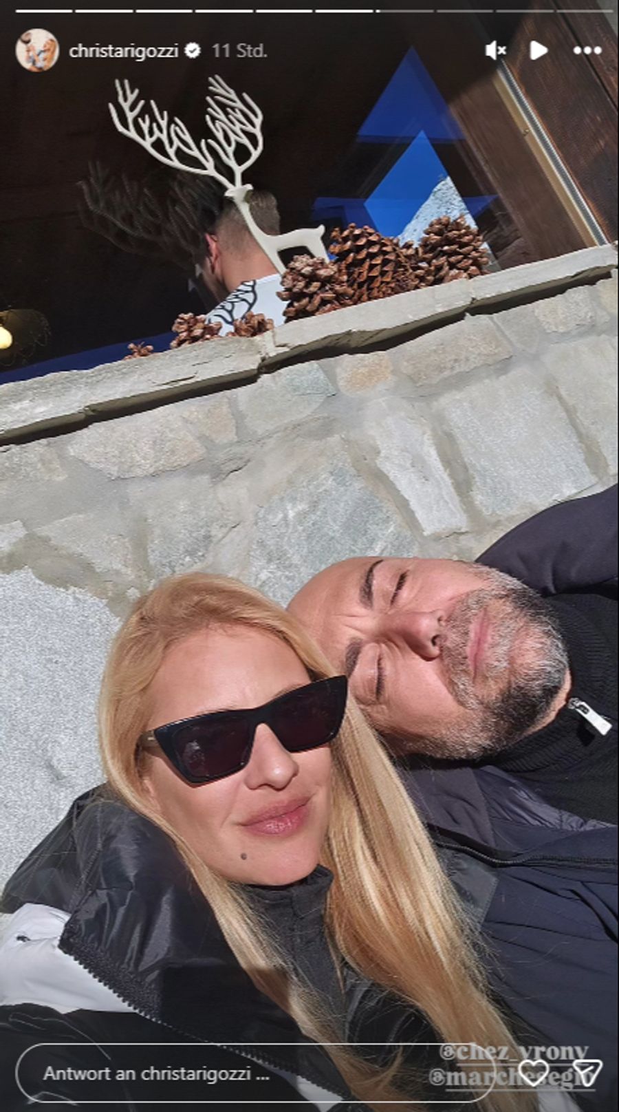 Danach wird kräftig Sonne getankt.