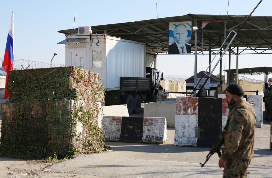 Militärflugplatz Hmeimim Putin Syriens