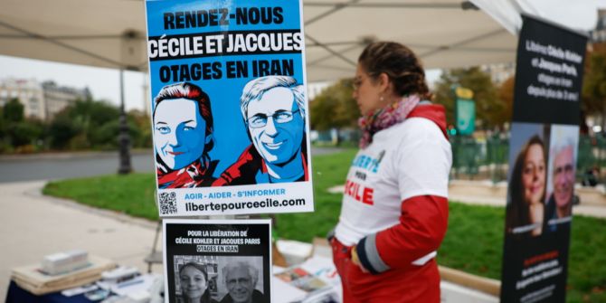 Cécile Kohler und Jacques Paris auf Postern