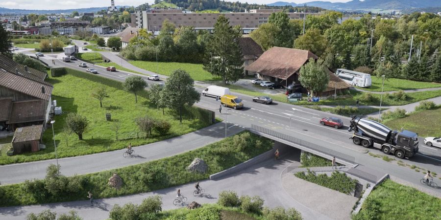 Umfahrung Veras in Suhr