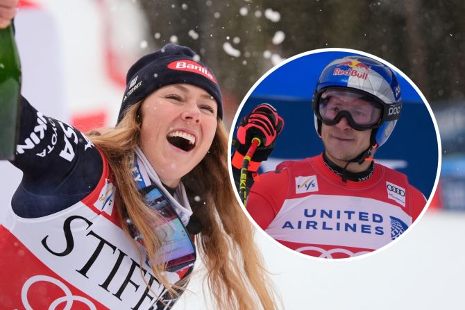 Mikaela Shiffrin Marco Odermatt