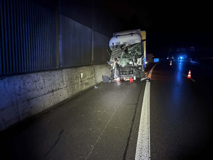 Beim Unfall entstand Sachschaden.