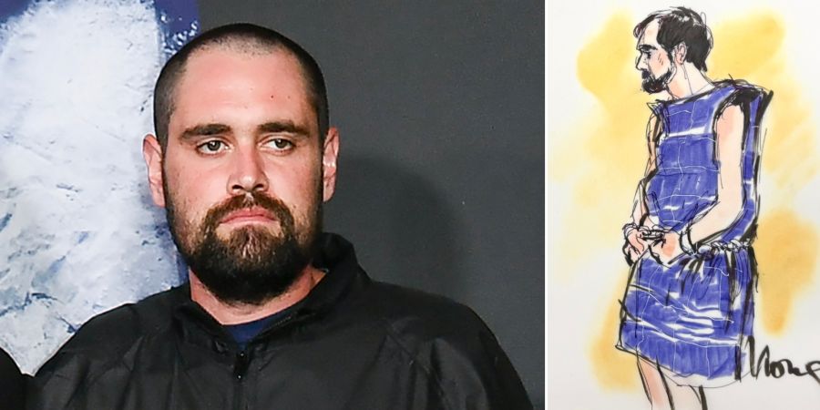 Nick Reiner war mit einer Anti-Verletzungs-Weste im Gericht.