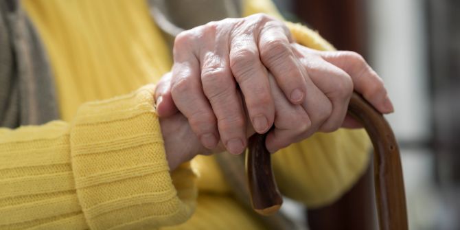 Rentnerin Seniorin Stock Frau