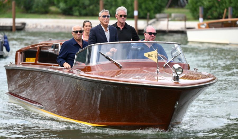 Bereits am Mittwoch ist der US-Amerikaner in Venedig angekommen – sagte aber alle Interviews ab.