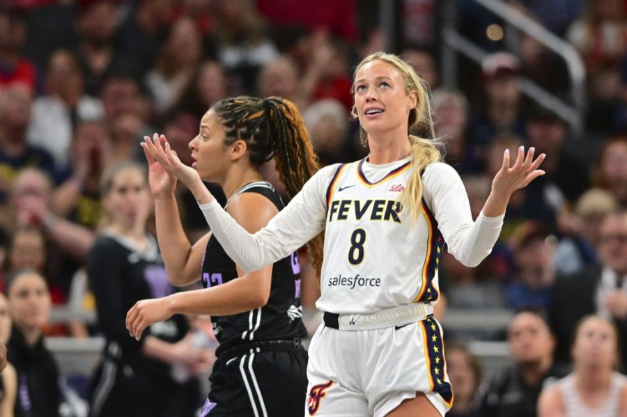 Ärgert sich über die Vorfälle: Sophie Cunningham zweifelt, dass die WNBA ernst genommen wird. (Archivbild)